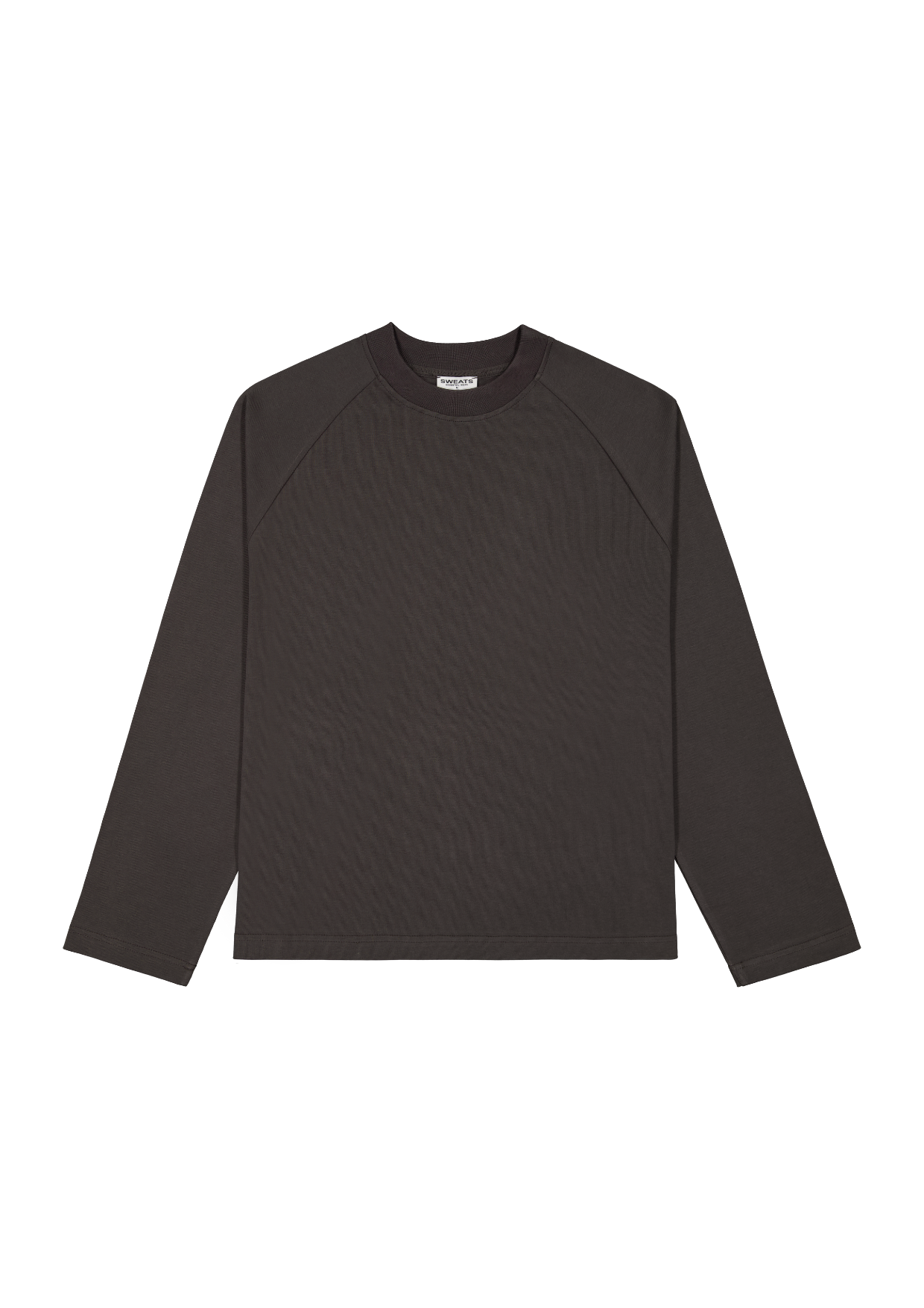 LONG SLEEVE T-SHIRT – COFFEE
