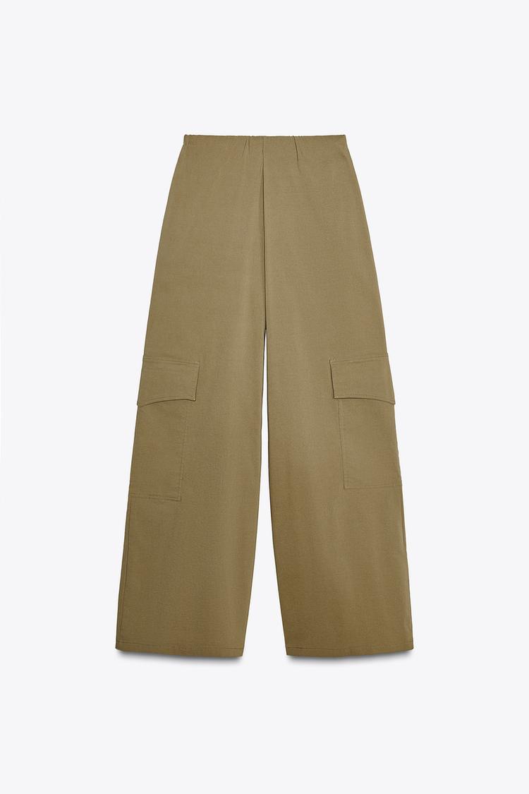 RELAXED-FIT PLEATED PANTS