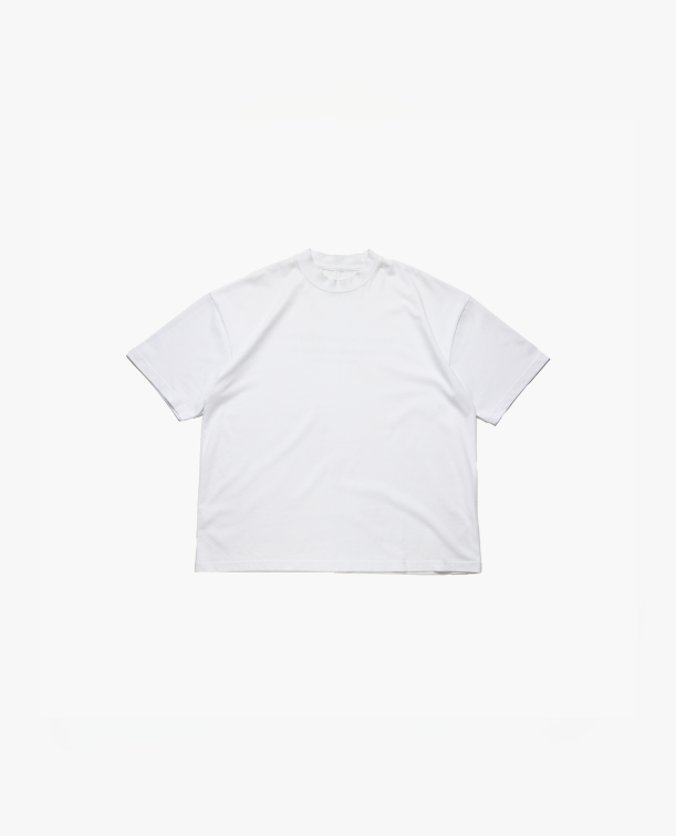 SIGNATURE BLANK T-SHIRT – PURE WHITE