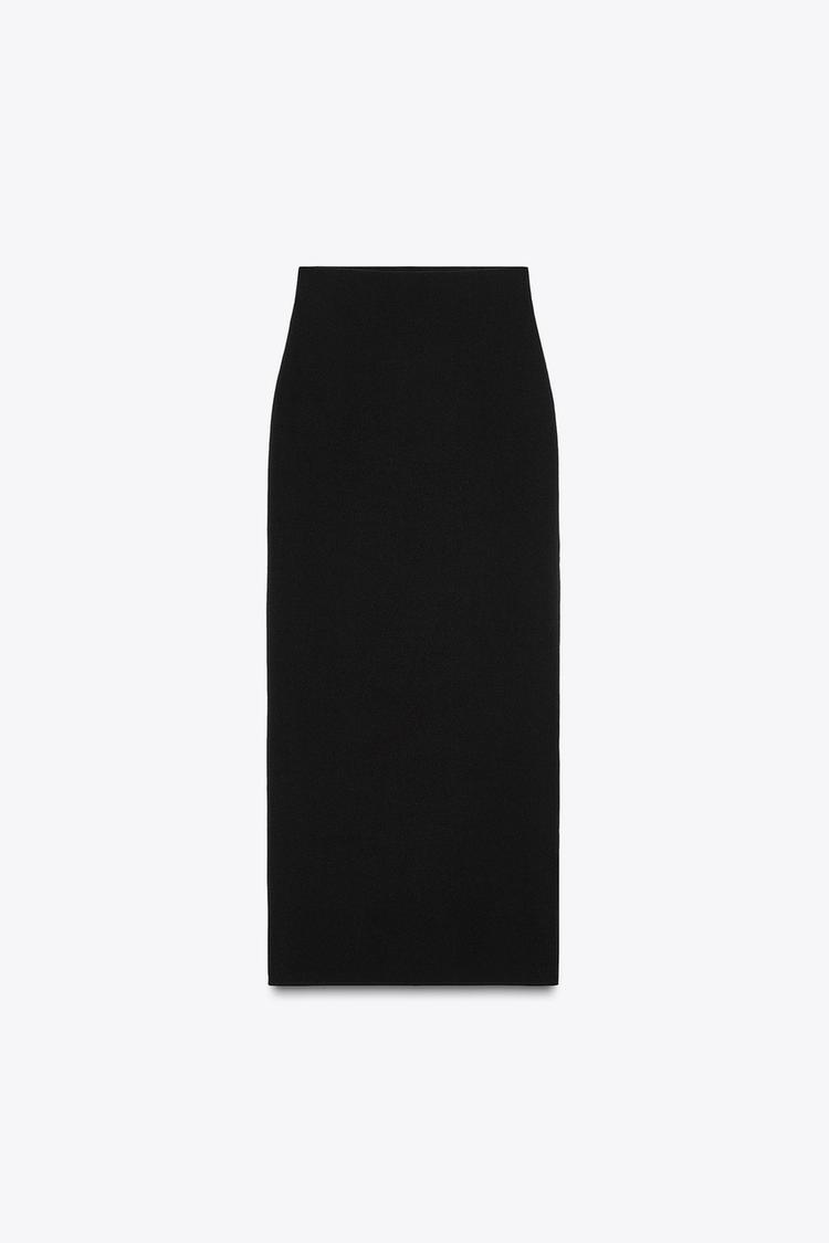 STRETCH MIDI SKIRT
