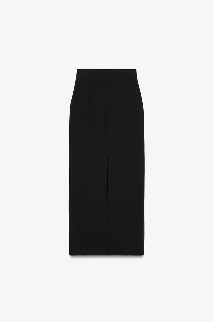 STRETCH MIDI SKIRT