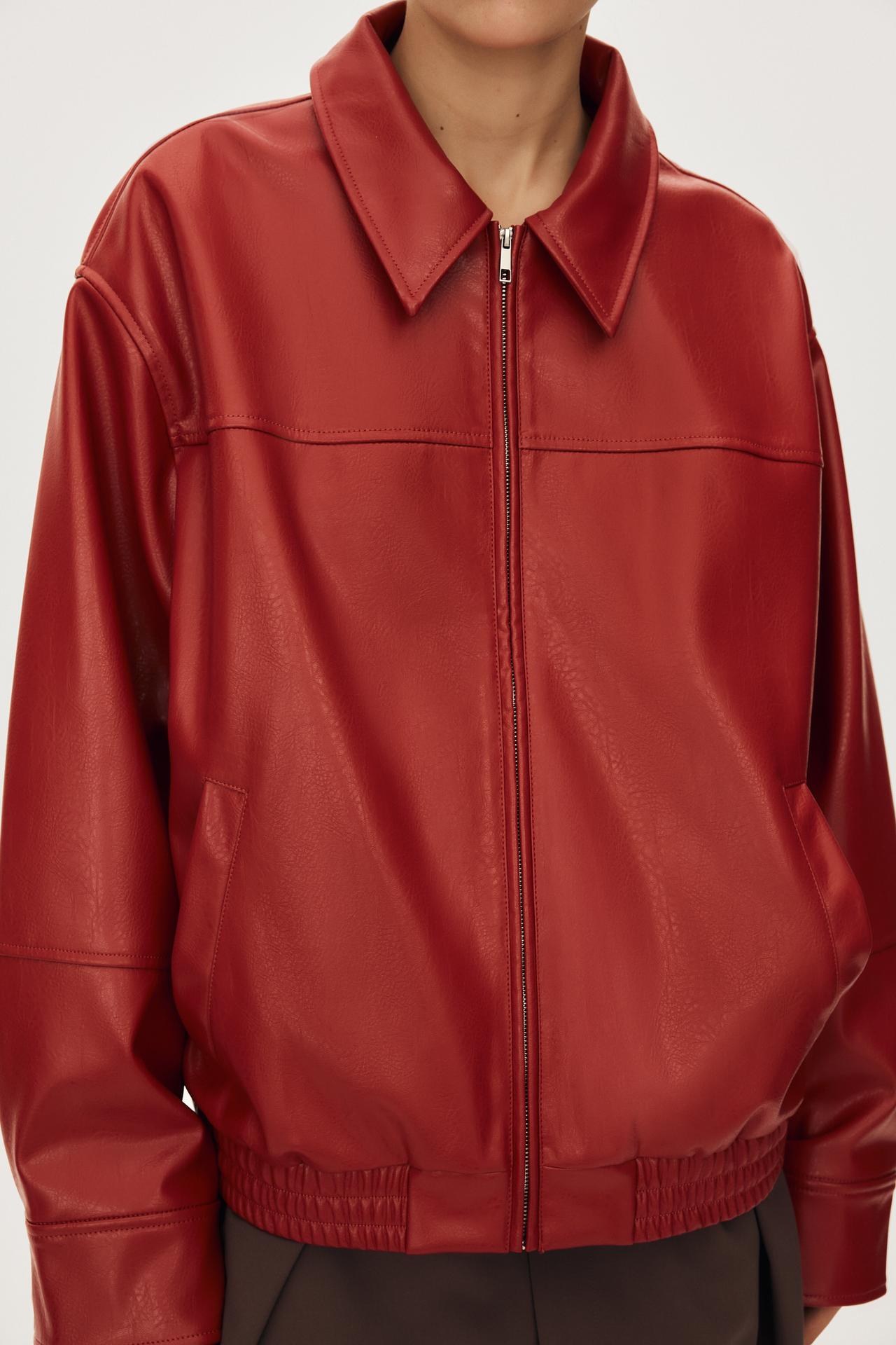 SYNTHETIC AVIATOR JACKET