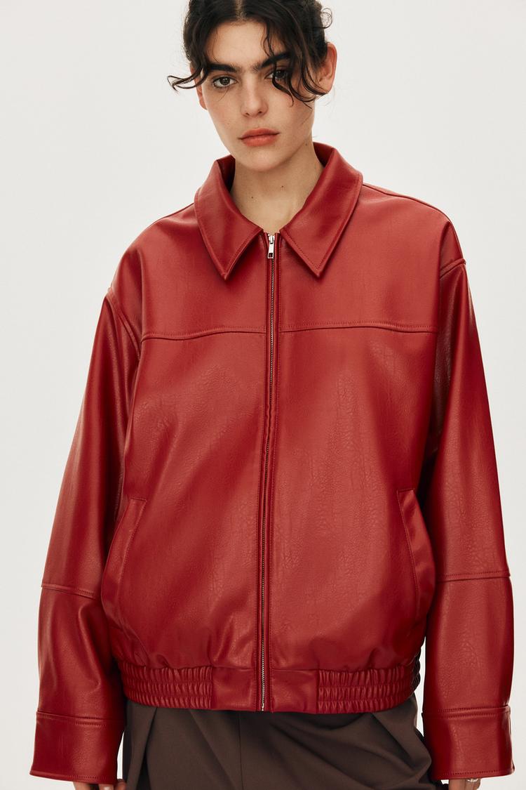 SYNTHETIC AVIATOR JACKET