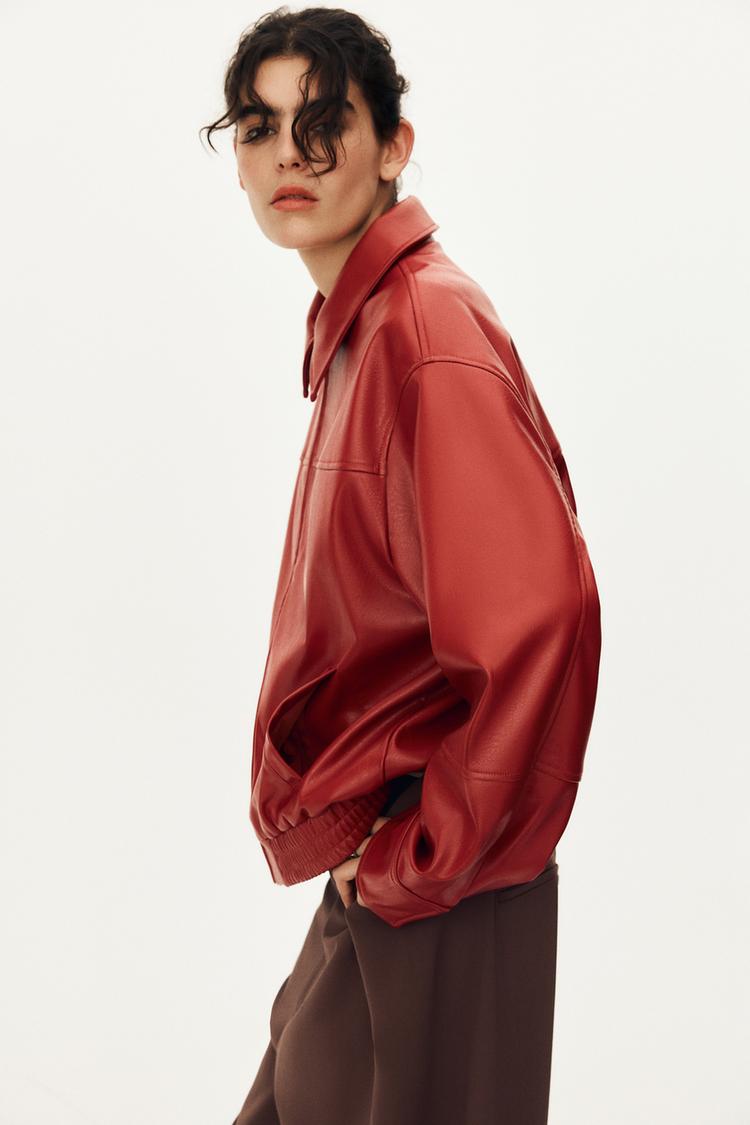SYNTHETIC AVIATOR JACKET