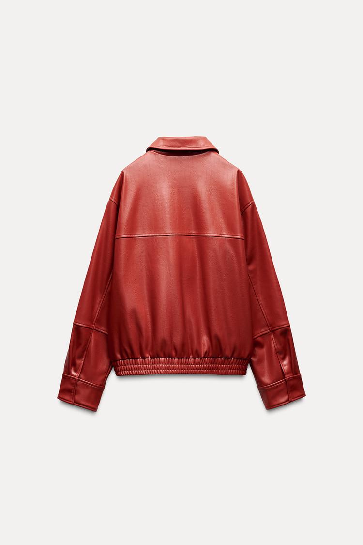 SYNTHETIC AVIATOR JACKET