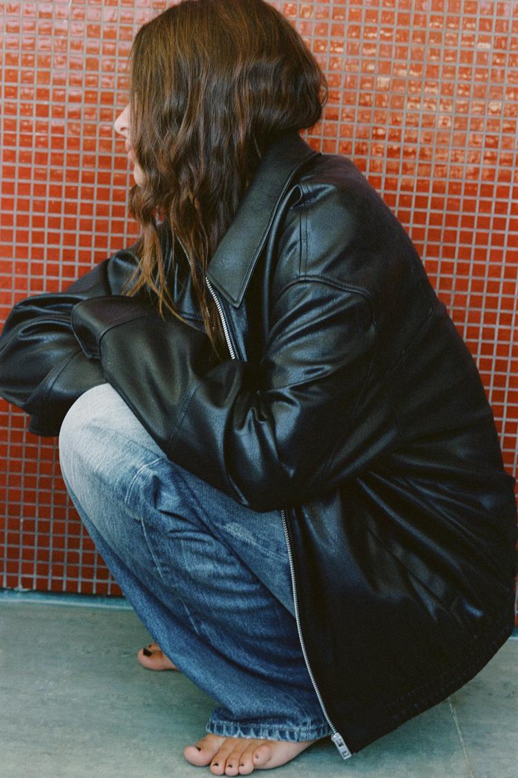 SYNTHETIC AVIATOR JACKET