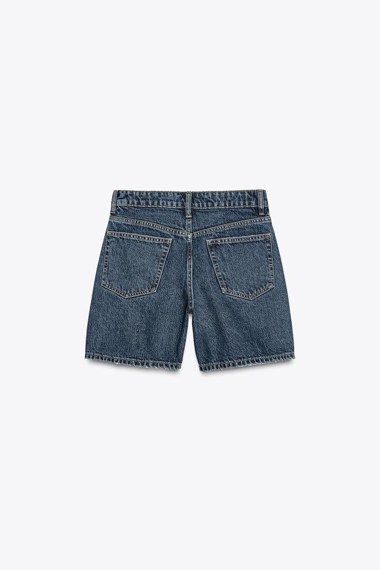 TRF DENIM SHORTS – MID-RISE
