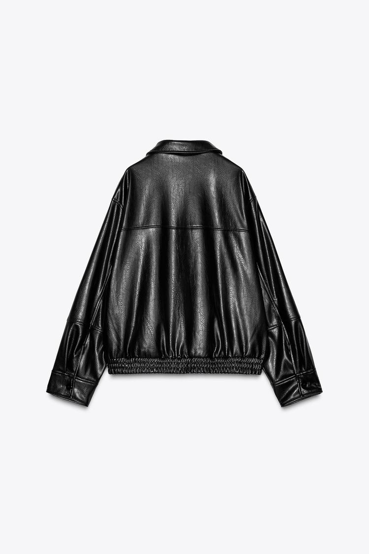 SYNTHETIC AVIATOR JACKET