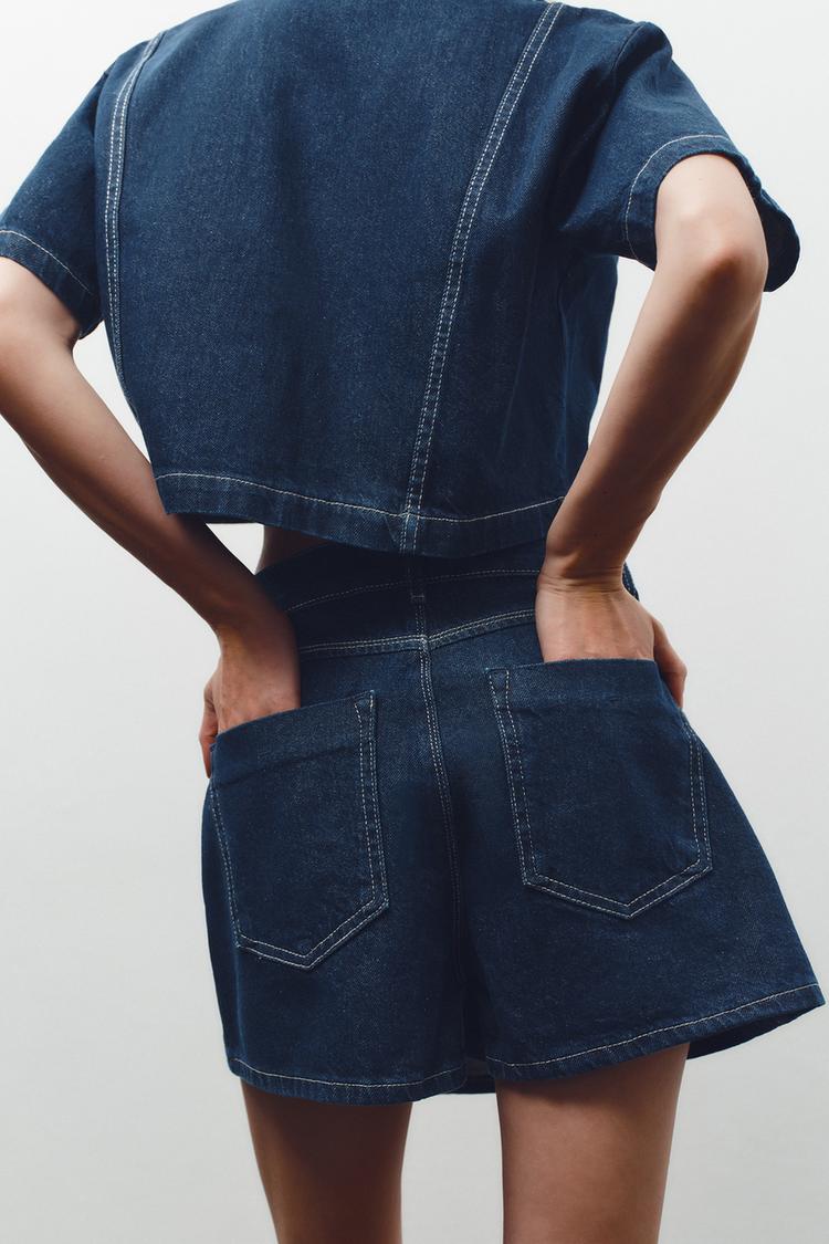 Z1975 DENIM CULOTTE SKIRT