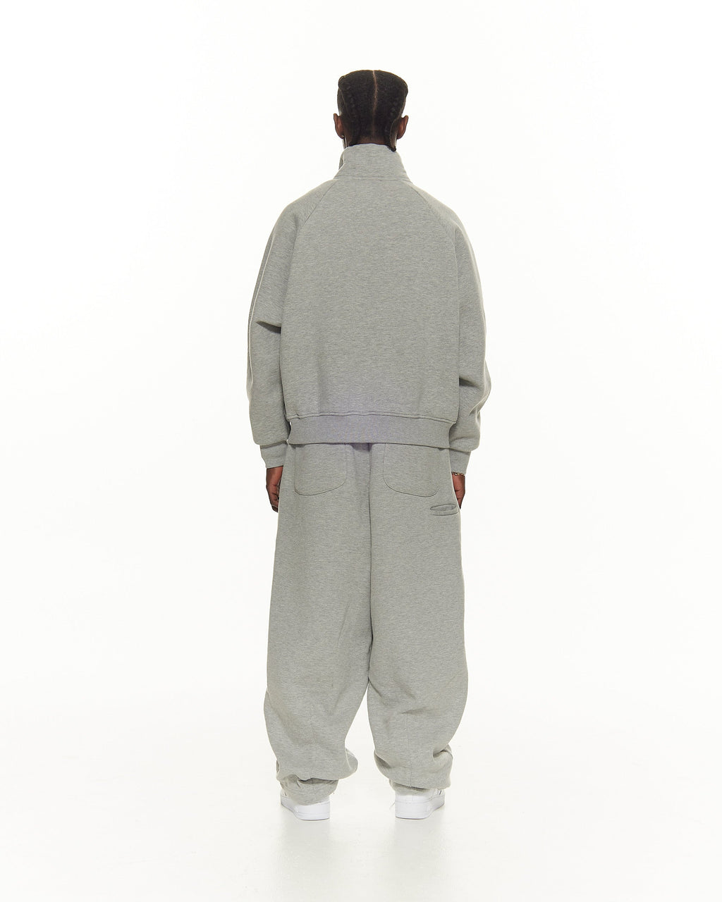 COZY TRACK JACKET – GREY