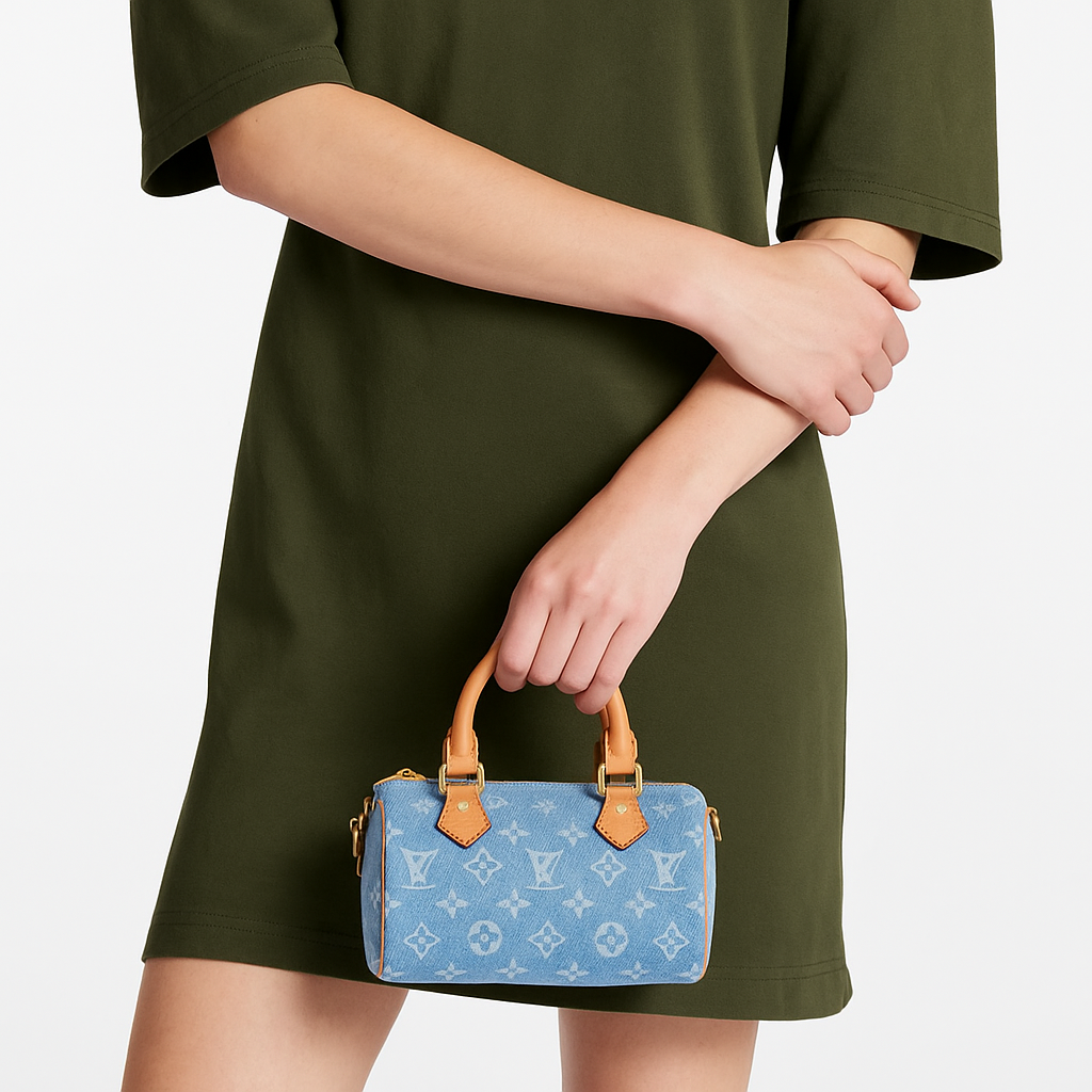 Bag Nano Speedy Sky Denim