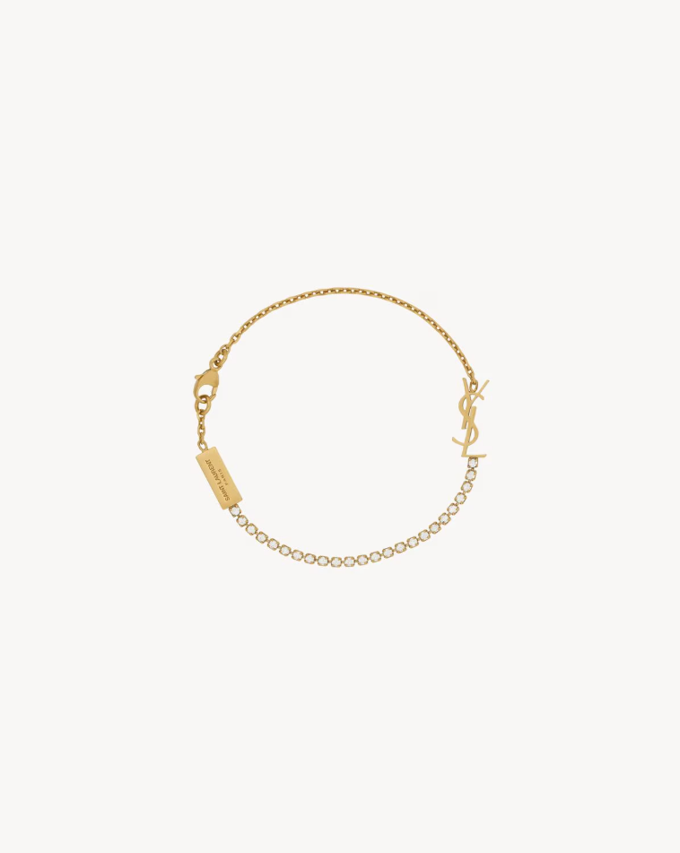 CASSANDRE Metal Charm Bracelet