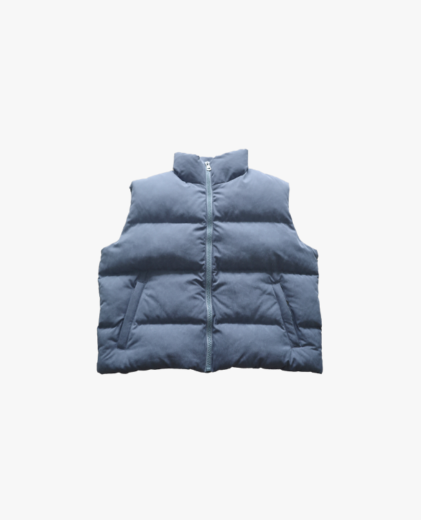PUFFER VEST – GREY