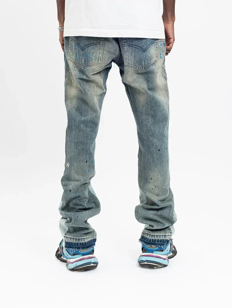 Flare Jeans Paint Effect – 20232