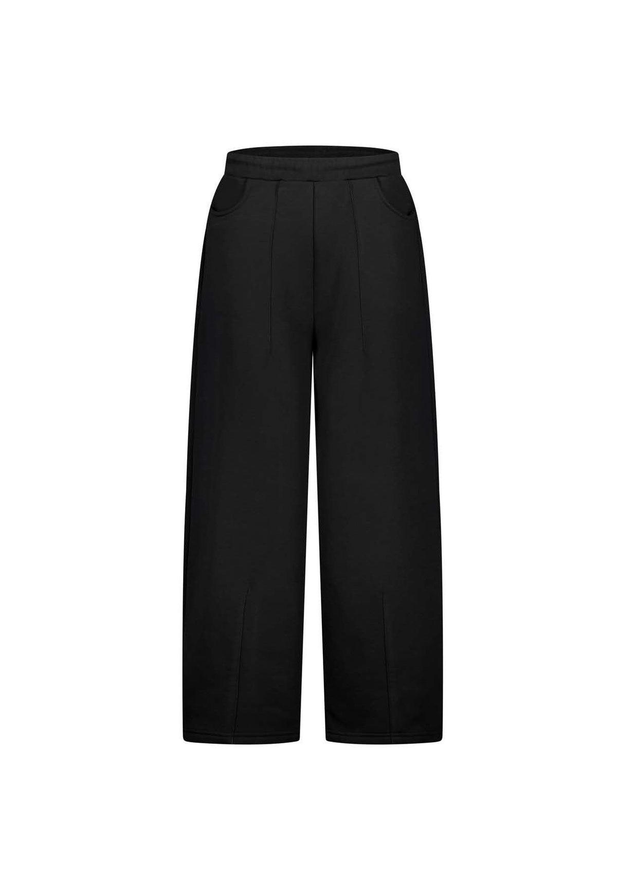 STRAIGHT-FIT COMFORT JOGGERS – BLACK