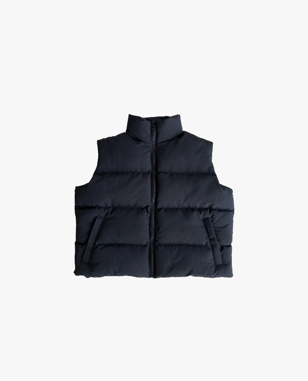 PUFFER VEST – BLACK
