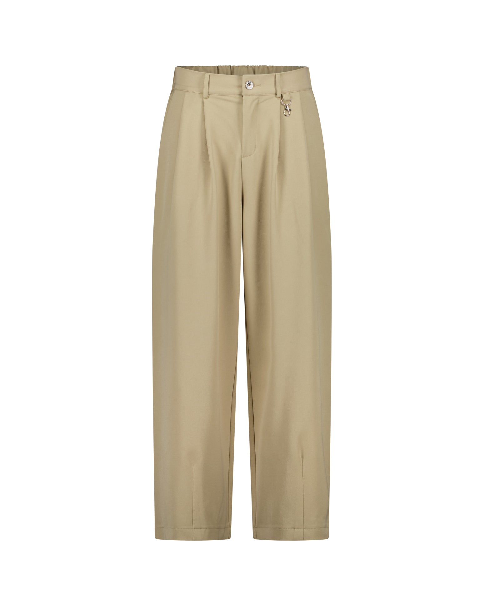 PLEATED PANTS – SAND