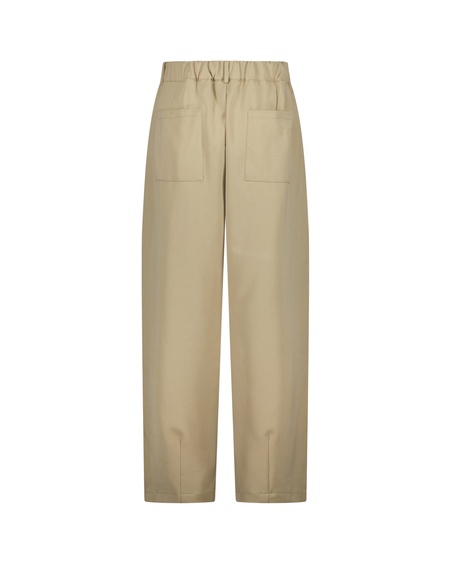 PLEATED PANTS – SAND