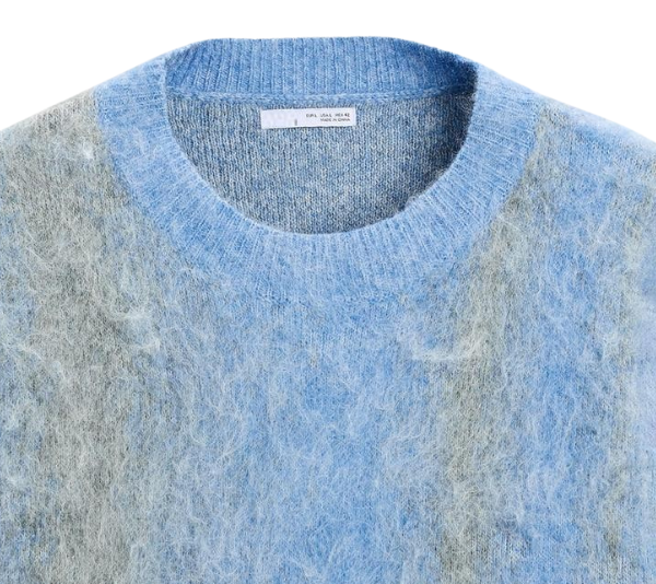 Textured Knit in Blue 868762