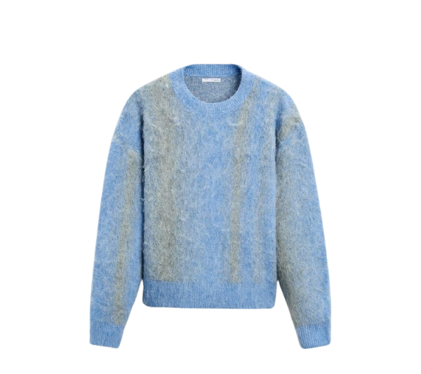 Textured Knit in Blue 868762