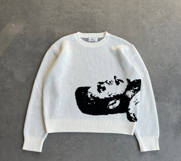White Knit “Pixel Art” 867534
