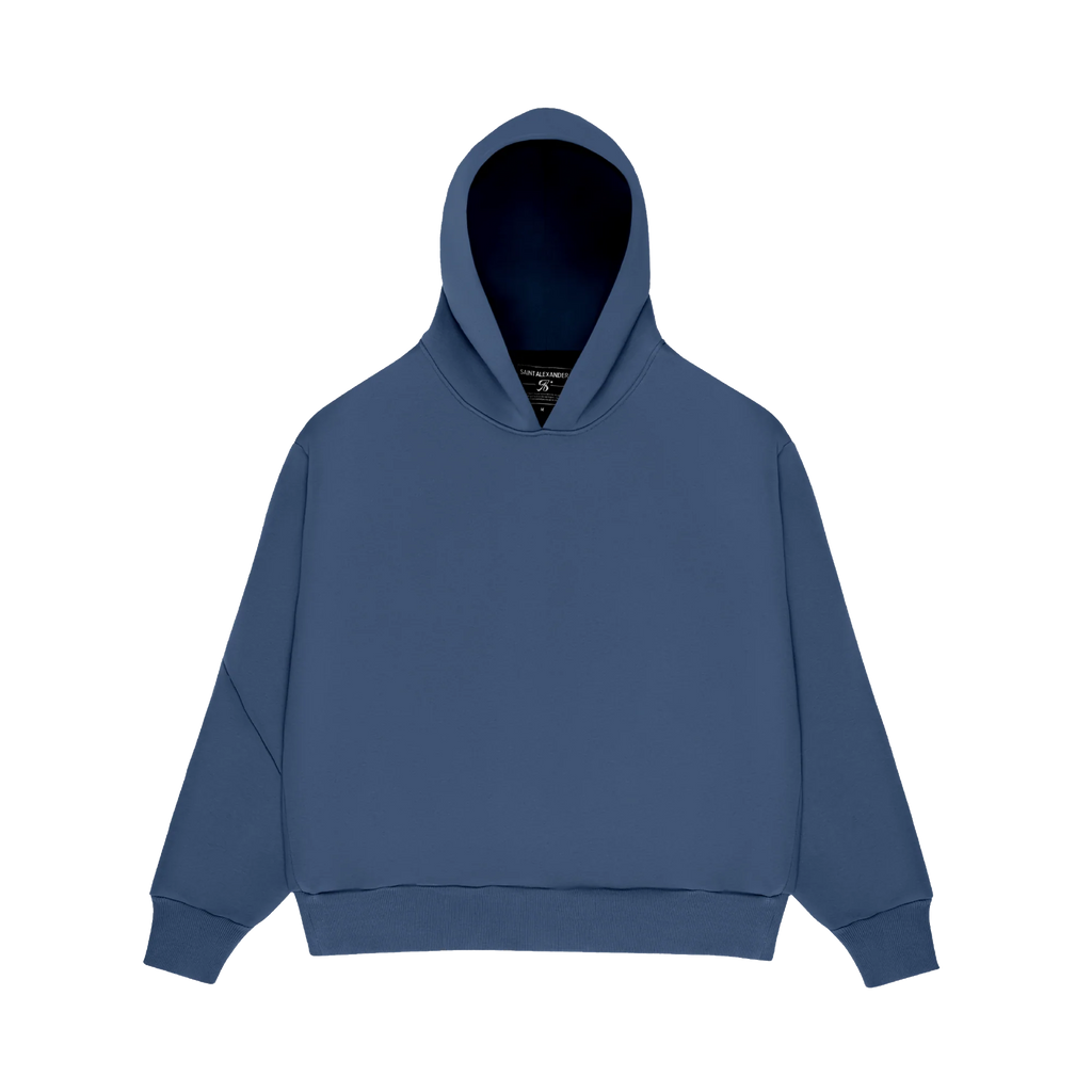 MONOCHROME HOODIE MIDNIGHT BROWN