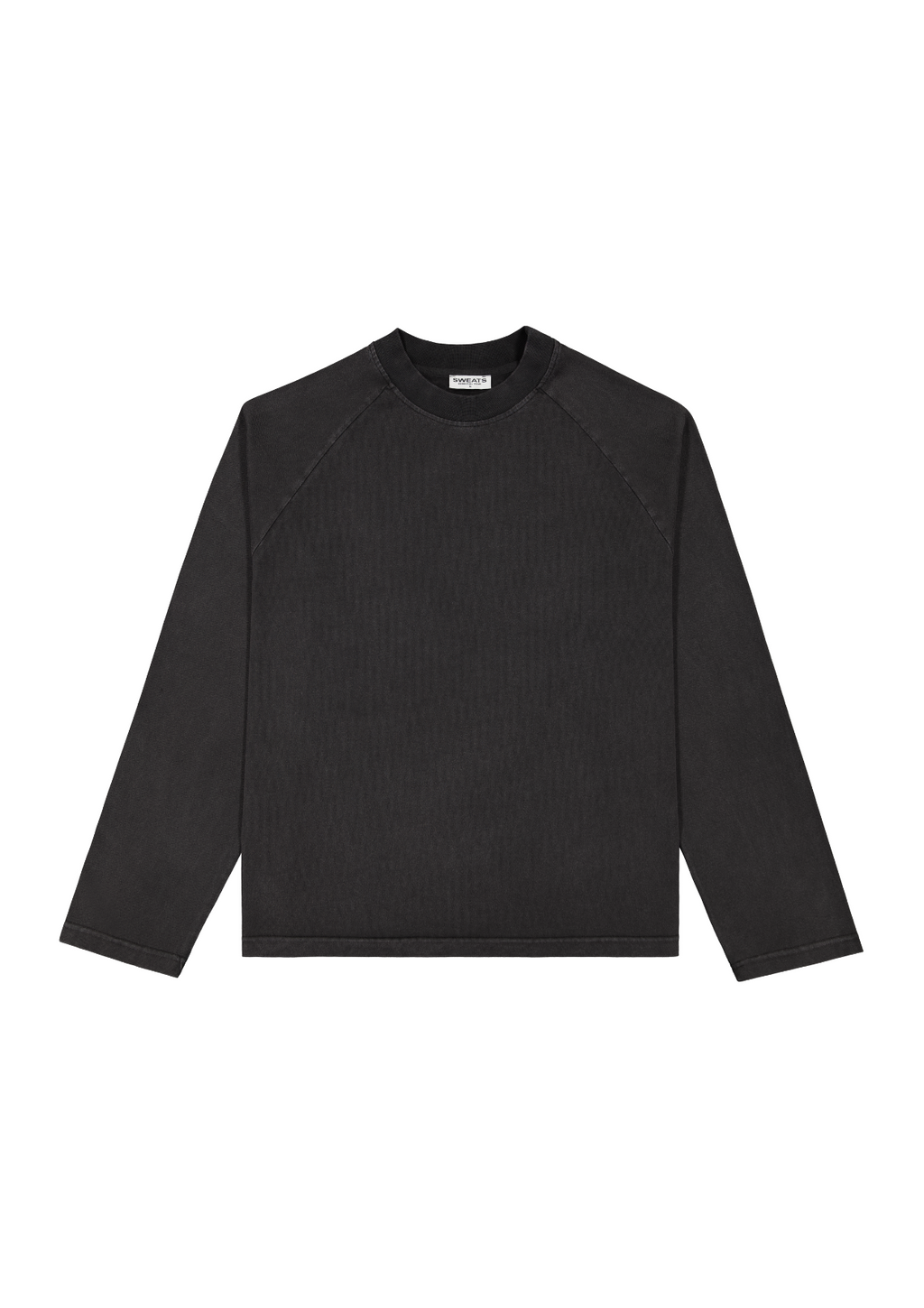 LONG SLEEVE T-SHIRT – FADED BLACK