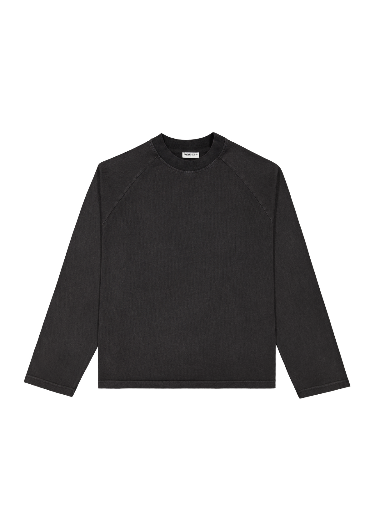 LONG SLEEVE T-SHIRT – FADED BLACK