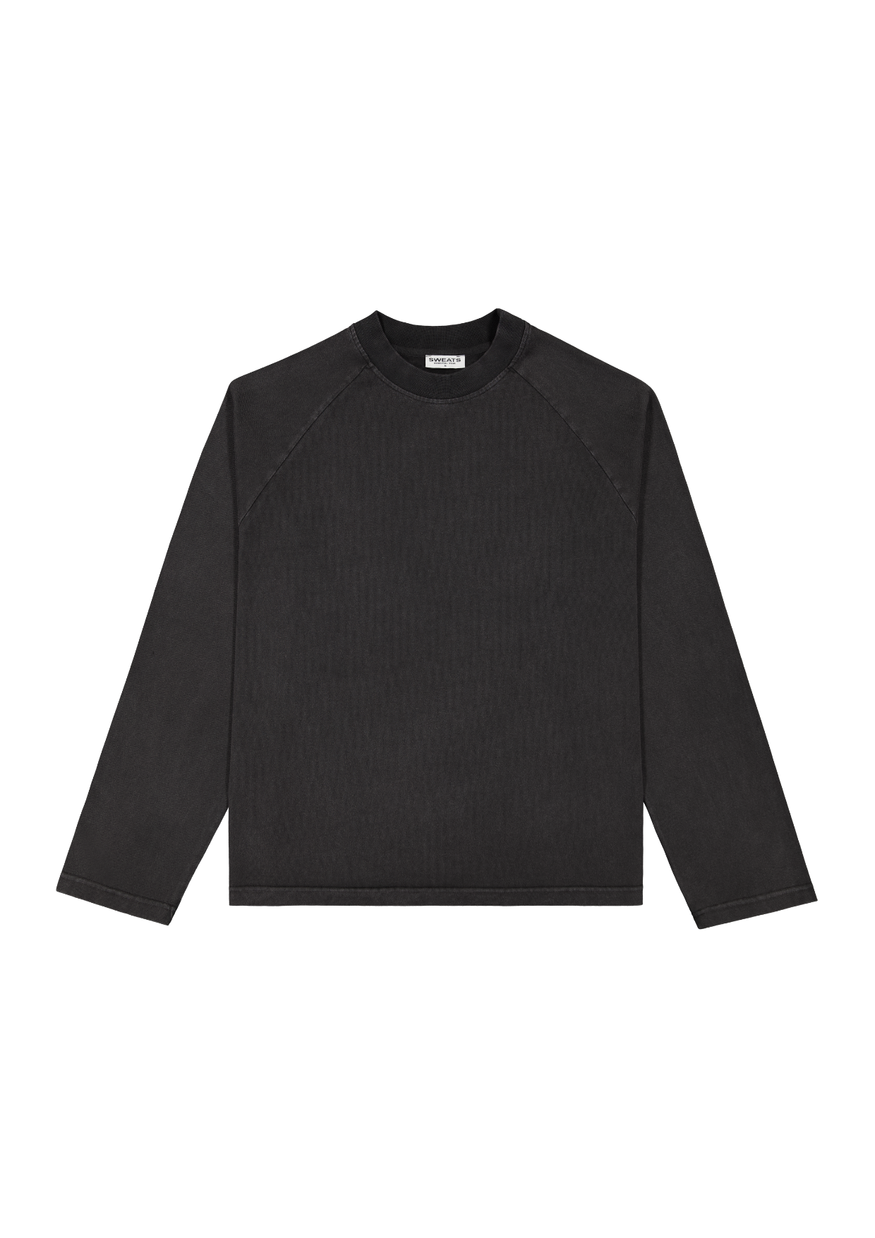 LONG SLEEVE T-SHIRT – FADED BLACK