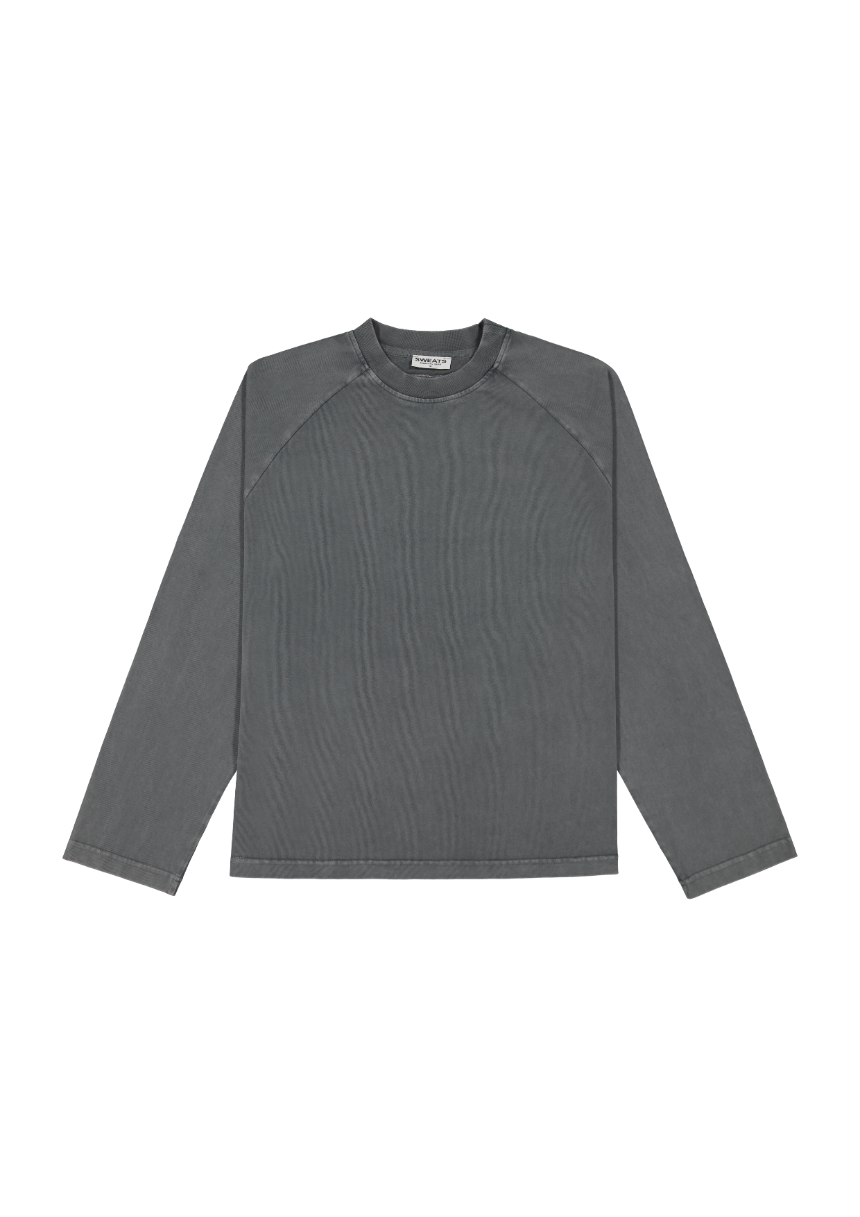 LONG SLEEVE T-SHIRT – FADED WHITE