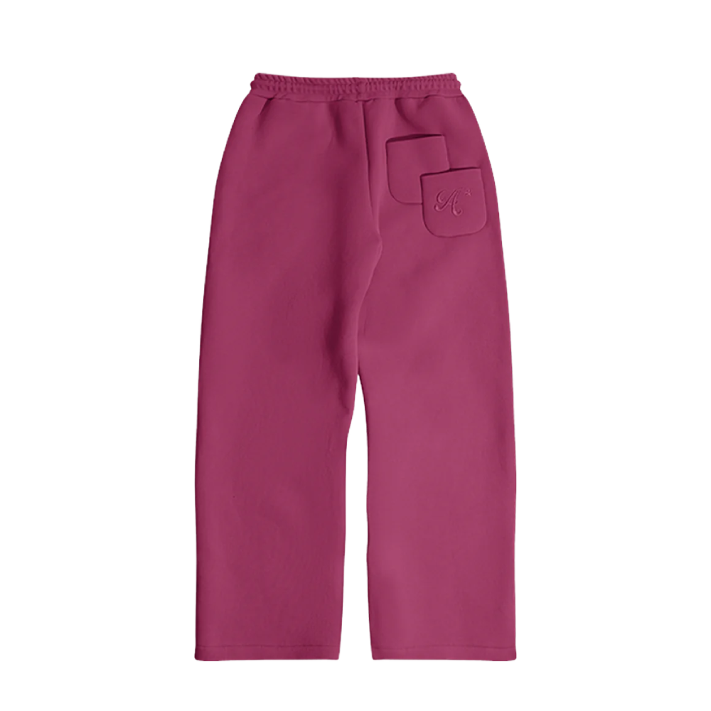 MONOCHROME PANTS PURPLE VELVET