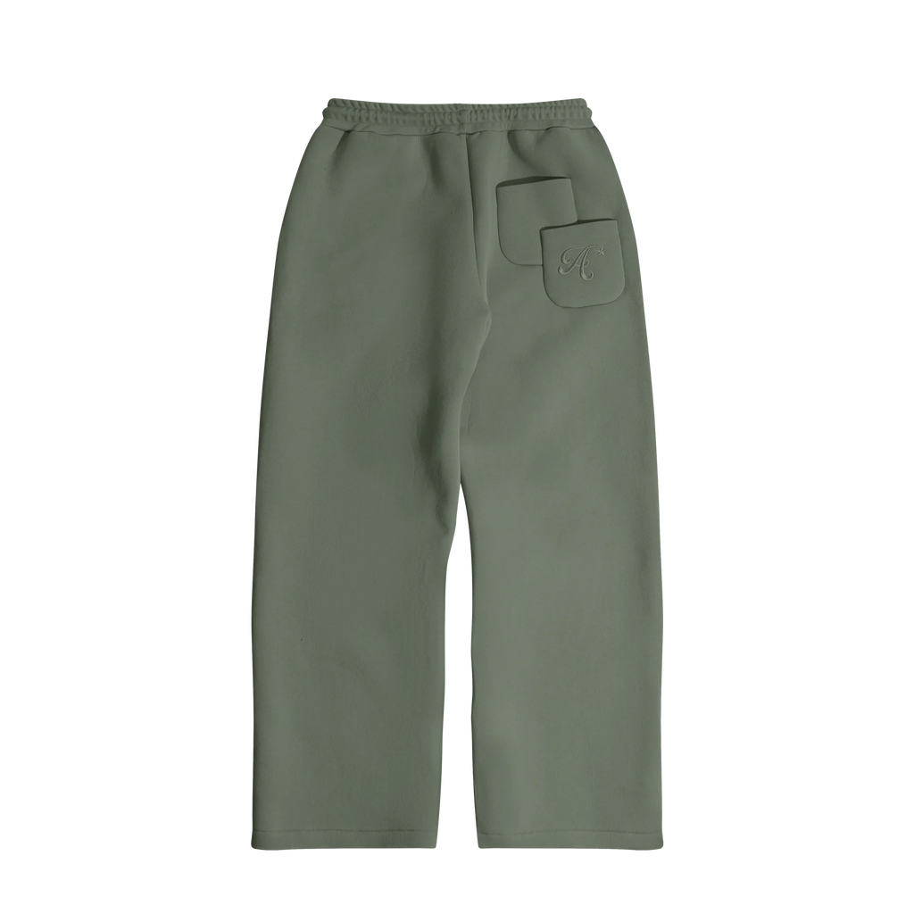 MONOCHROME PANTS DEEP GREEN