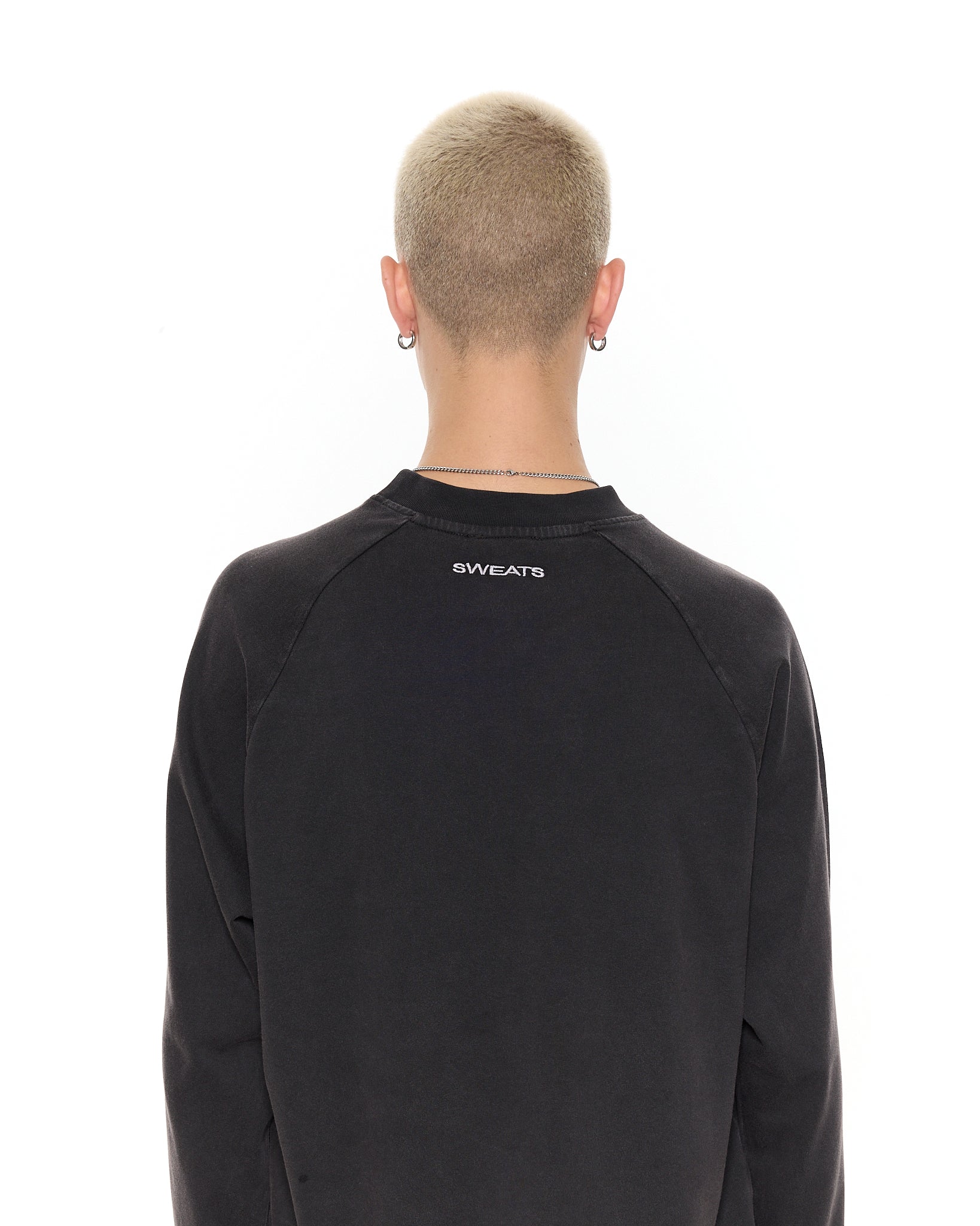 LONG SLEEVE T-SHIRT – FADED BLACK