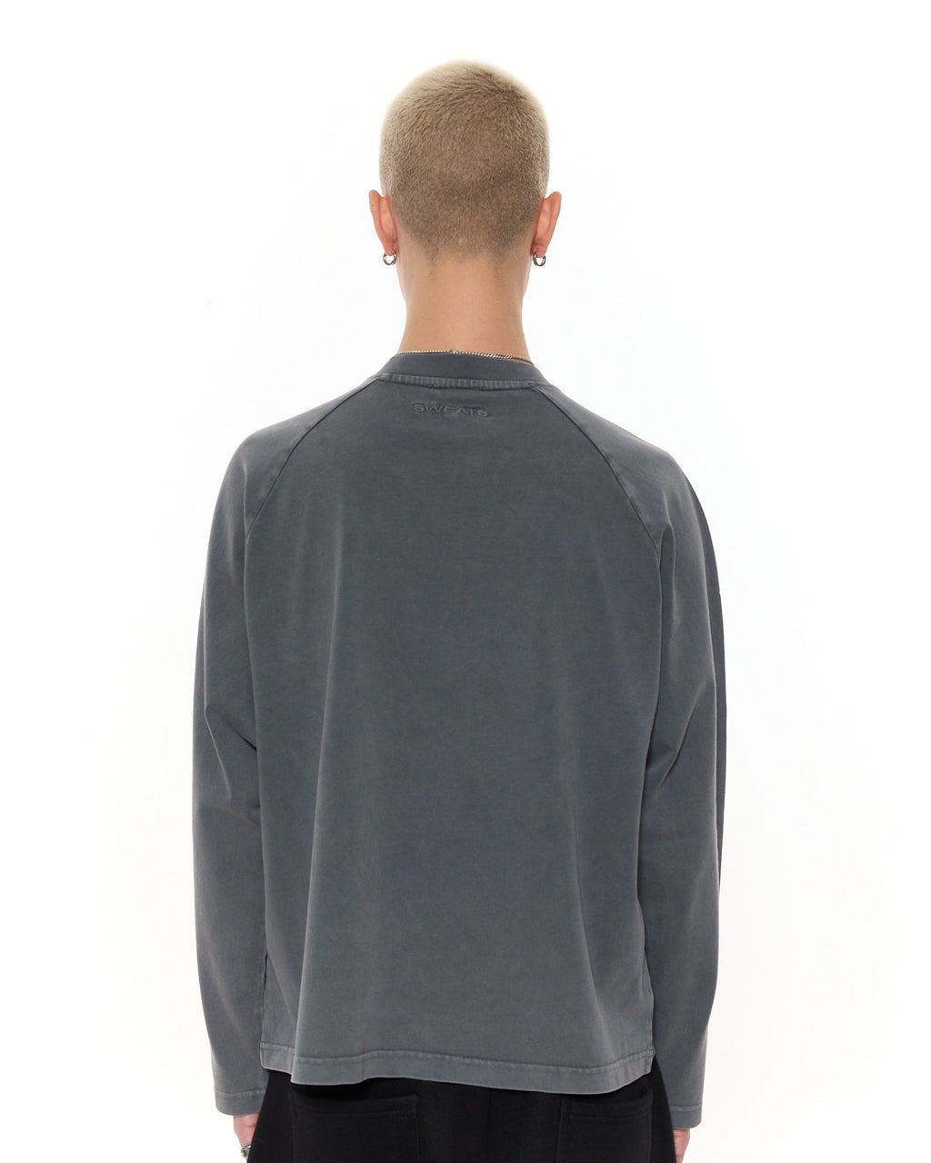 LONG SLEEVE T-SHIRT – FADED WHITE