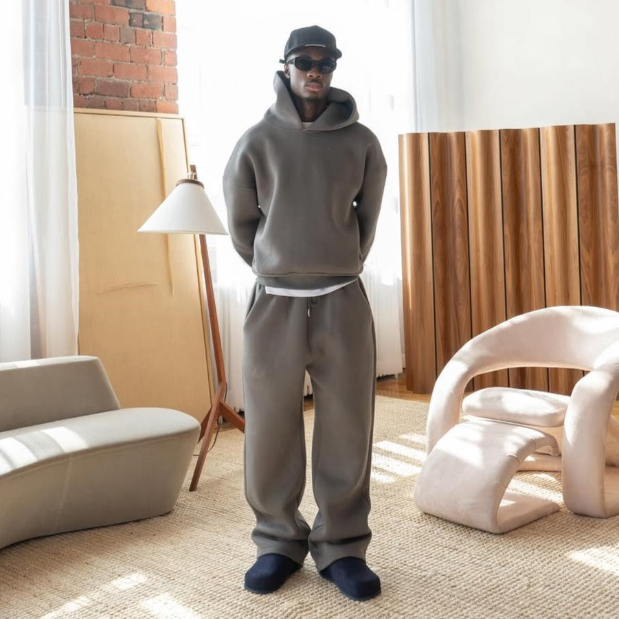 MONOCHROME HOODIE ANTHRACITE