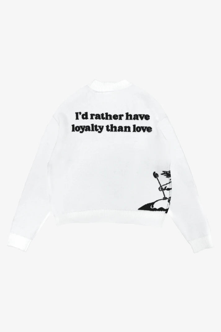 Oversized Knit “Love Arrow” 244574