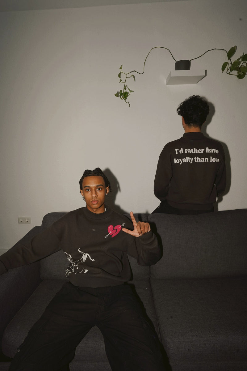 Oversized Knit “Love Arrow” 244574