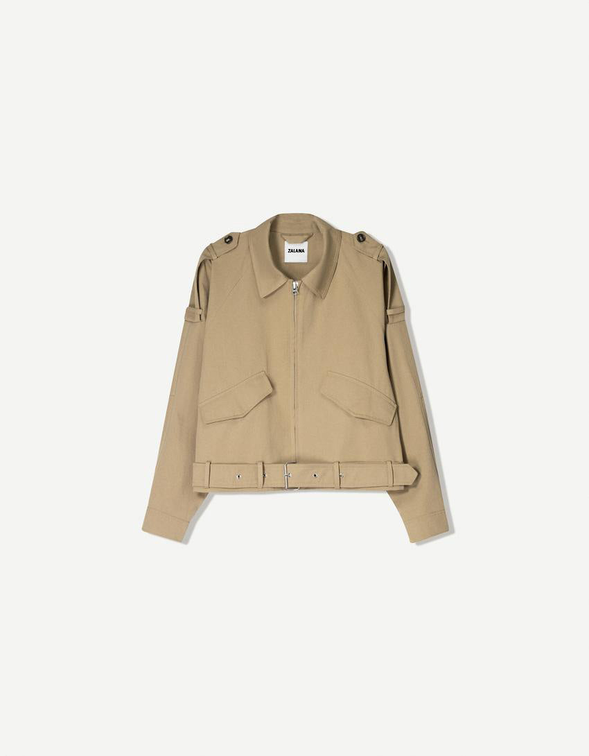 MID-SEASON JACKET IN BEIGE