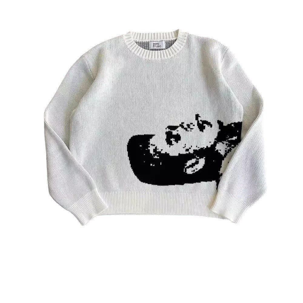 White Knit “Pixel Art” 867534